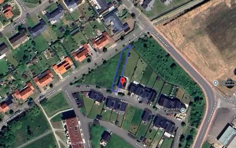 Mooie bouwgrond van 4a 38ca