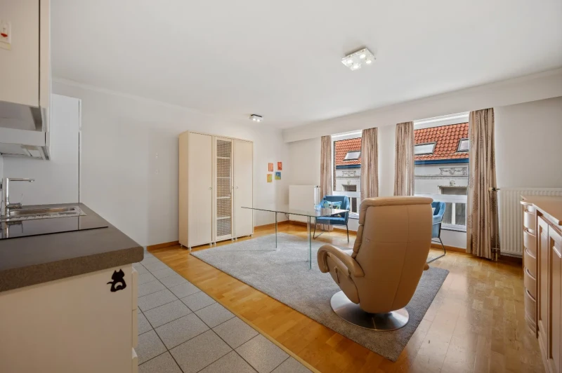 Instapklaar appartement met 1 slaapkamer in het centrum van Tienen