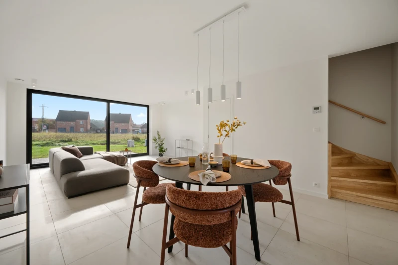 Modern en energiezuinig wonen in Kortenaken &ndash; nieuwbouwwoningen met 3 slaapkamers en private tuin