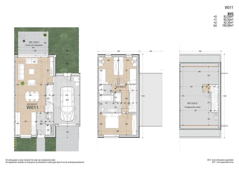 Energiezuinige nieuwbouwwoning met 3 slaapkamers en private tuin